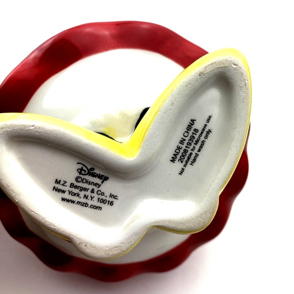 Disney Minnie Mouse Ceramic Mug Bottoms Coffee Cup Yellow Shoes Drinkware - Picture 7 of 8